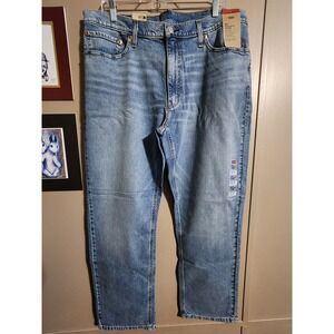 Levi's 541 Athletic Taper Jeans Stretch 38x30 Light Blue